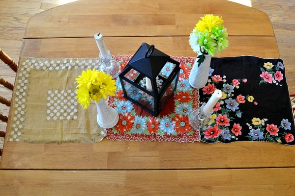 Completed tabble runner