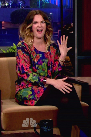 Drew Barrymore's wedding details