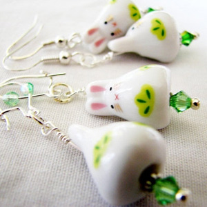 Bunny earrings
