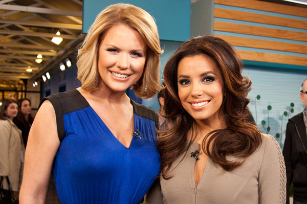 Eva Longoria on VH1's Big Morning Buzz Live with Carrie Keagan