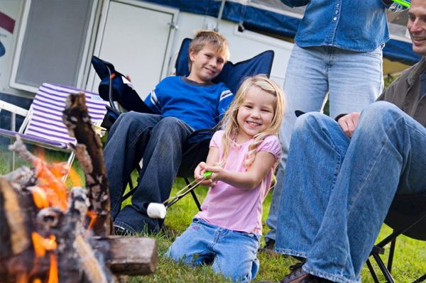 Family camping