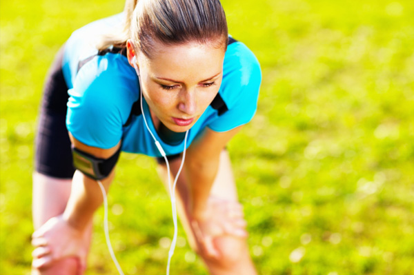 Woman running