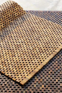 West Elm Wood Block Rug