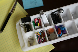 Ice cube tray office supplies