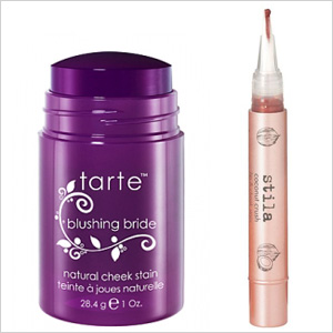 Cheek and lip stain