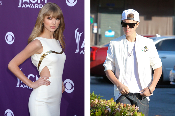 Taylor Swift and Justin Bieber