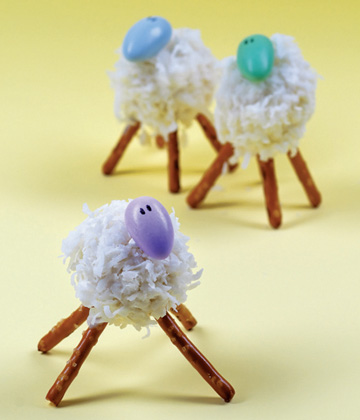 Little lamb cake balls
