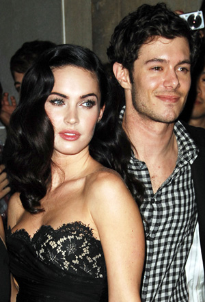 Adam Brody with Megan Fox