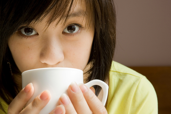 Mom Drinking Coffee