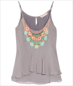 Beaded camisole