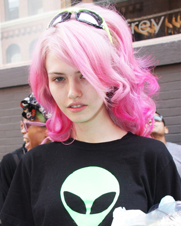 Pastel hair trend
