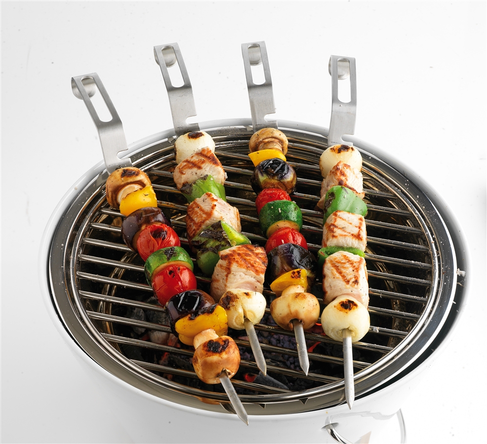 Stainless steel bbq skewers