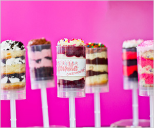 Sprinkles CakeShooters ($42 per dozen)