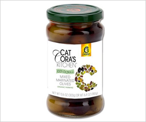 Cat Cora's Organic Mixed Marinated Olives ($6)