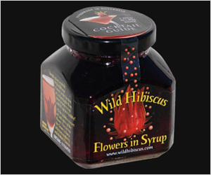 Wild Hibiscus Flowers in Syrup ($11)