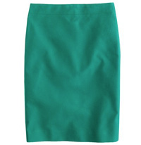 Bold pencil skirt