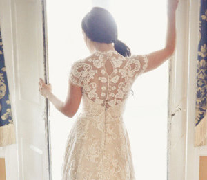 Wedding dress trends -- lace