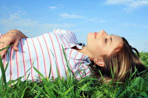 Woman outdoors