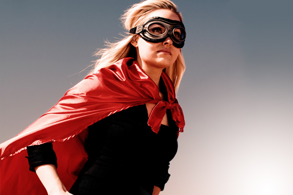Picture of super mom living through dangerous tasks
