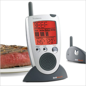Grill Alert Talking Remote Meat Thermometer