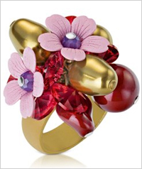 Berry and bloom ring