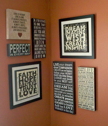 accent wall