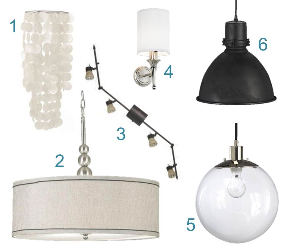 Modern light fixtures for kitchens