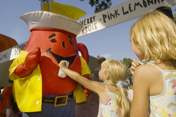 Kool-Aid man at festival