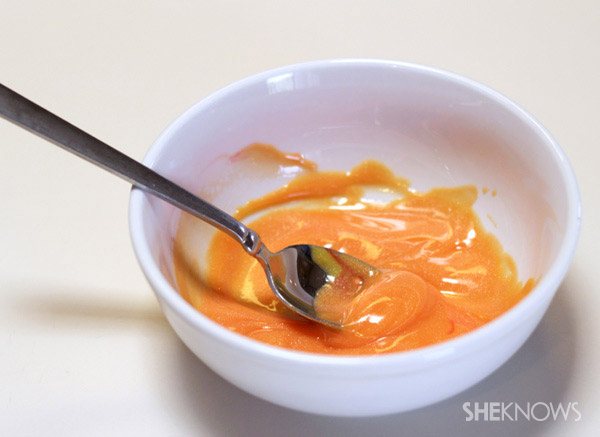 Mixed gel - mimosa/orange hue