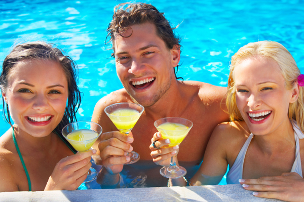 throwing a pool party