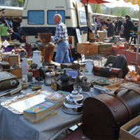 Flea market in Berlin