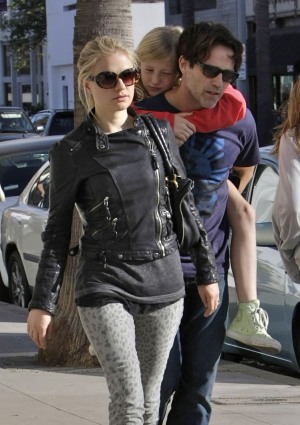Anna Paquin, Stephen Moyer, daughter