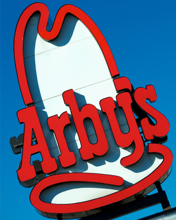 Arby's sign