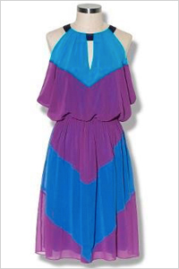 chevron print dress 