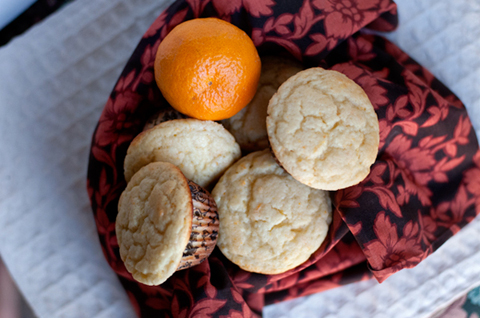 sweet orange muffins