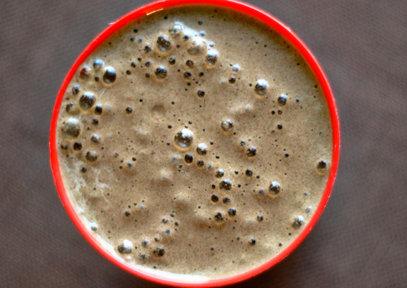 chocolate cherry bomb smoothie