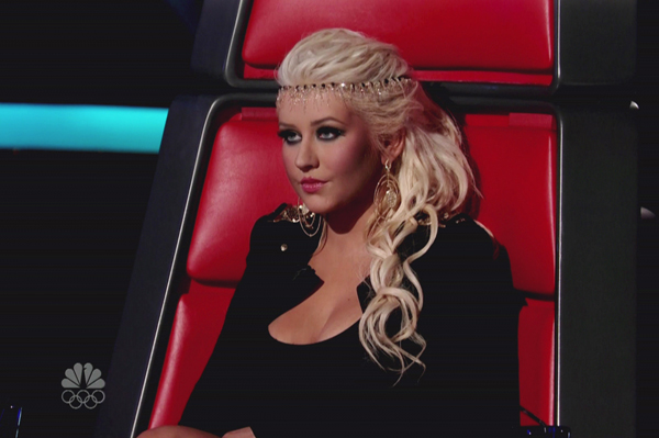 Christina Aguilera rooting for Tony Lucca to fail