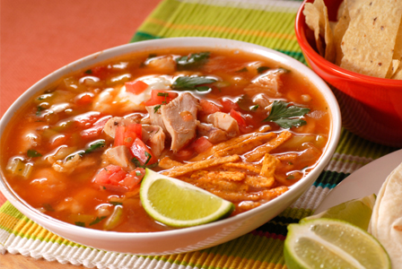Mexican tortilla soup