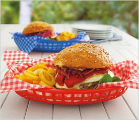 plastic burger basket