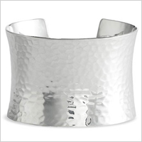 Metallic cuff