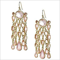 Sparkle drop earrings
