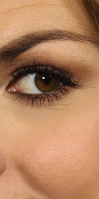 How to get Jessica Simpson's earth tone smokey eye