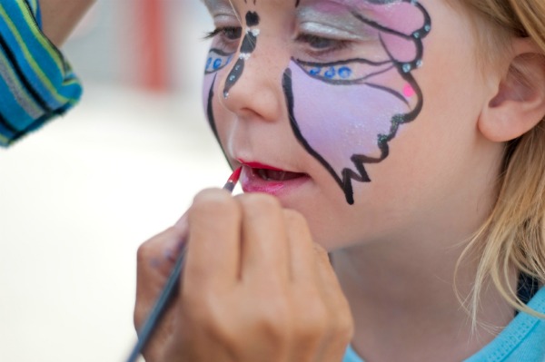 Festival face painting