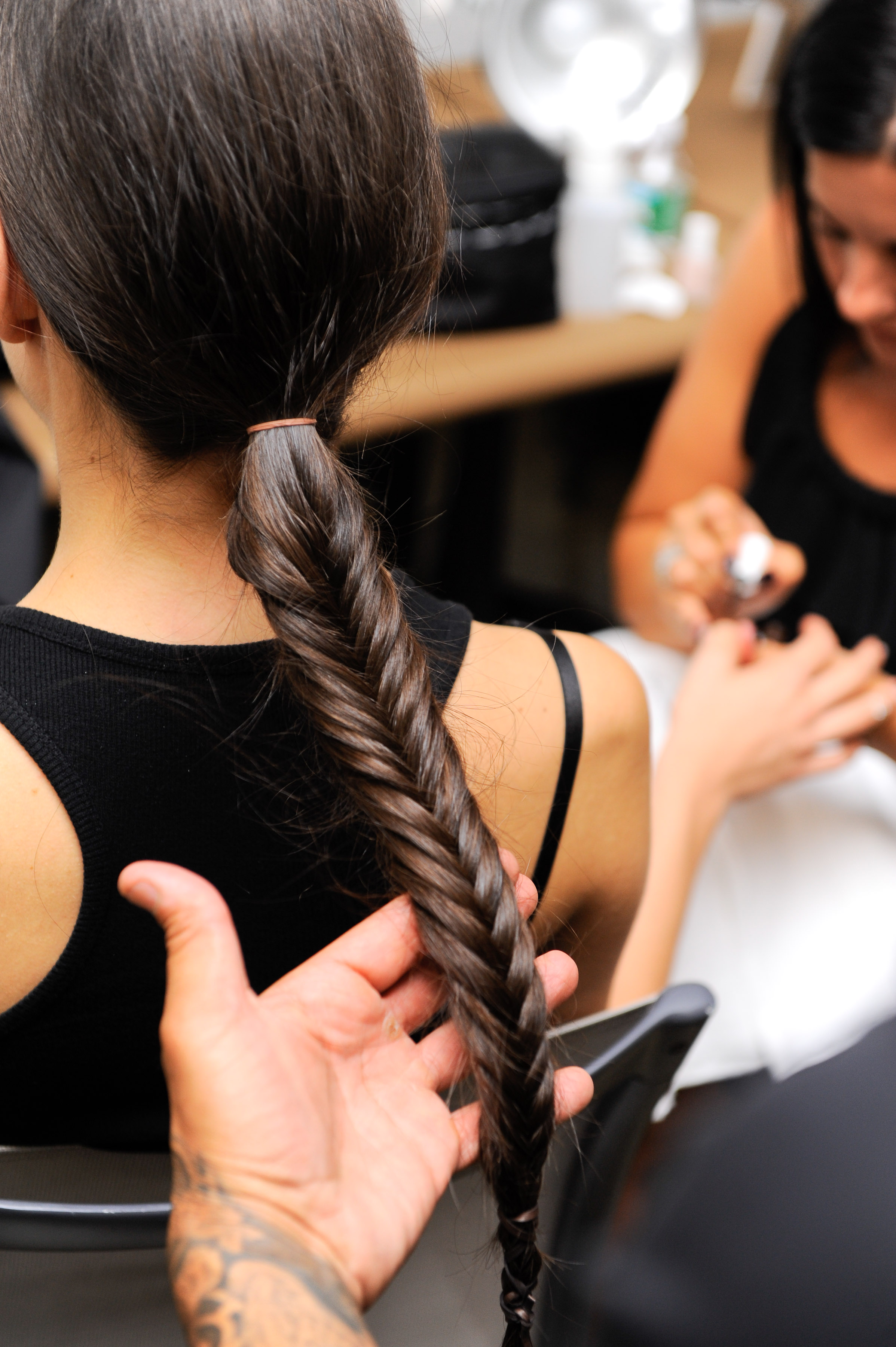 Fishtail braid