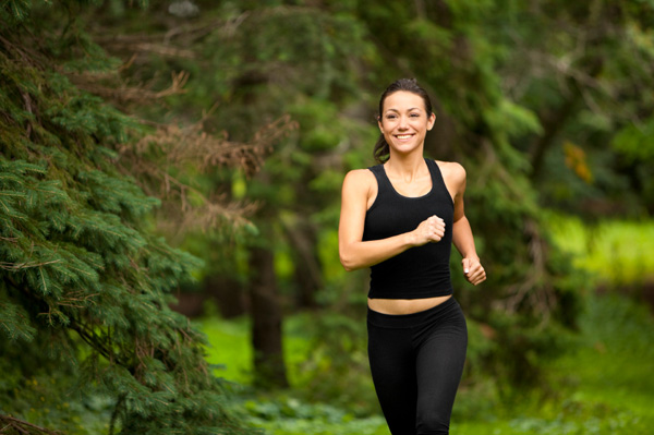 Woman running