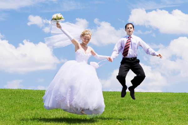 Fun wedding