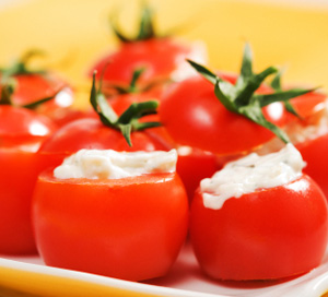 Stuffed Cherry Tomatoes