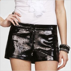 Sequin Shorts