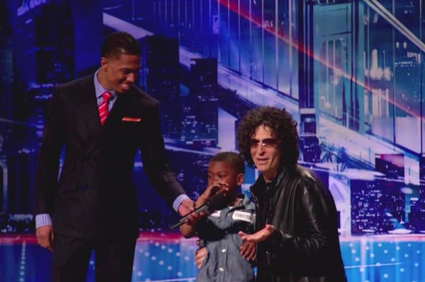 Howard Stern breaks down on America's Got Talent