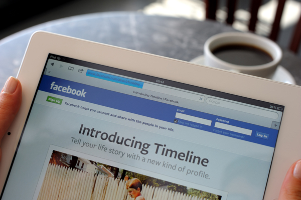 Facebook timeline